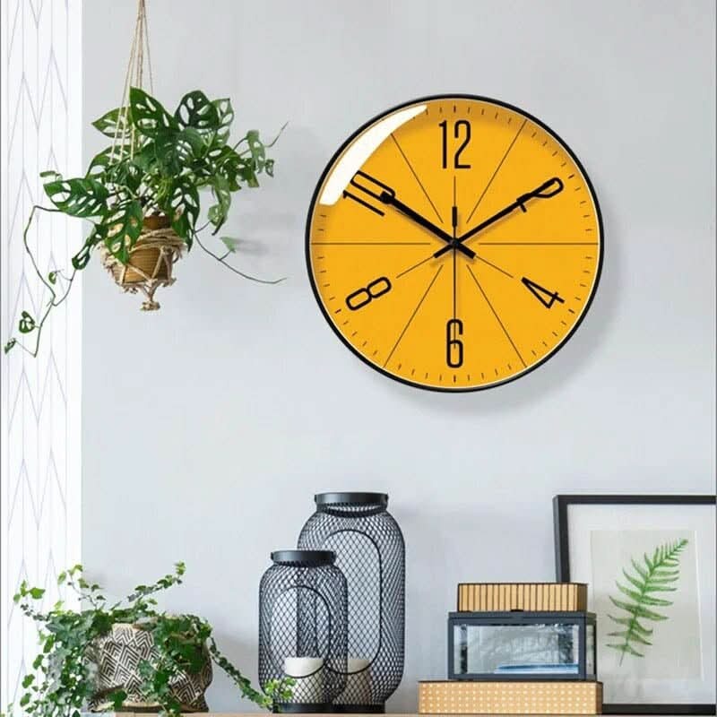 Minimalist Nordic Wall Clock
